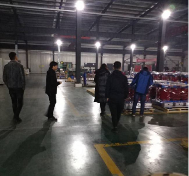 创联汇通变压器安装厂房